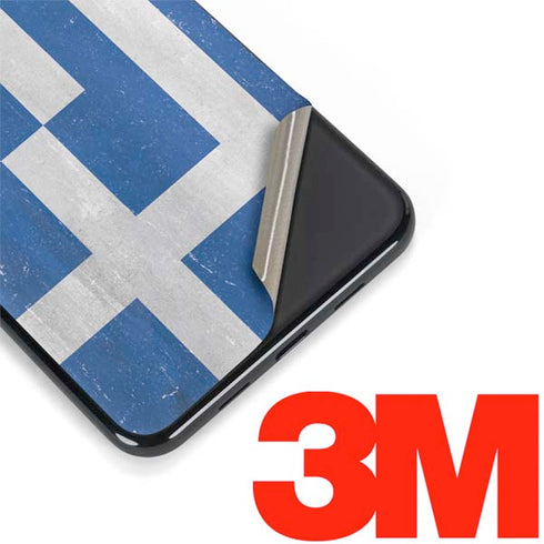 Greece Flag Distressed Google Pixel 3a XL Skin